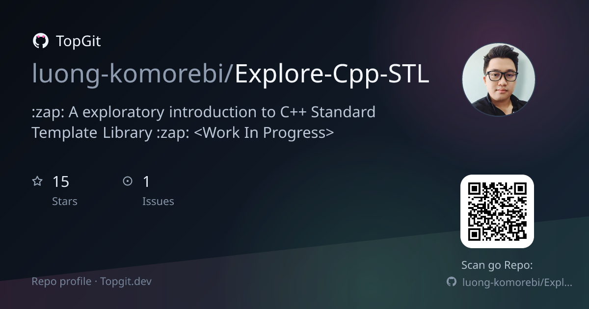 TopGit repo profile image for luong-komorebi/Explore-Cpp-STL