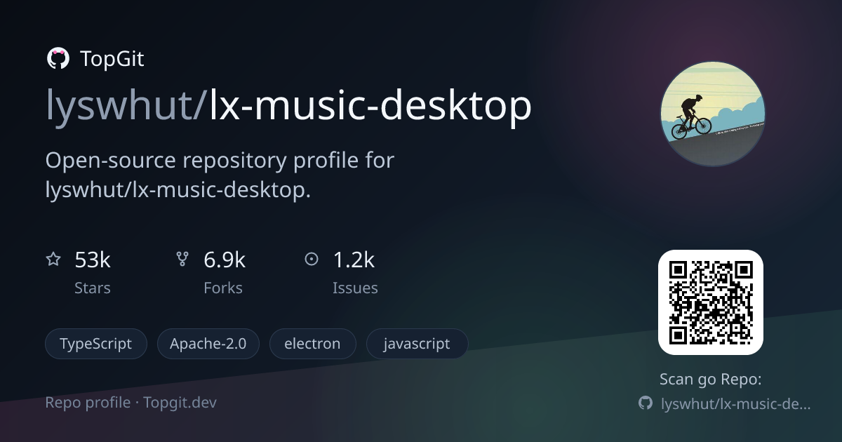 TopGit repo profile image for lyswhut/lx-music-desktop