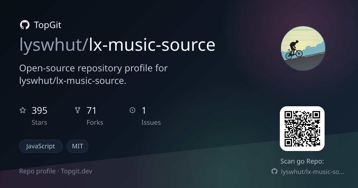 TopGit repo profile image for lyswhut/lx-music-source