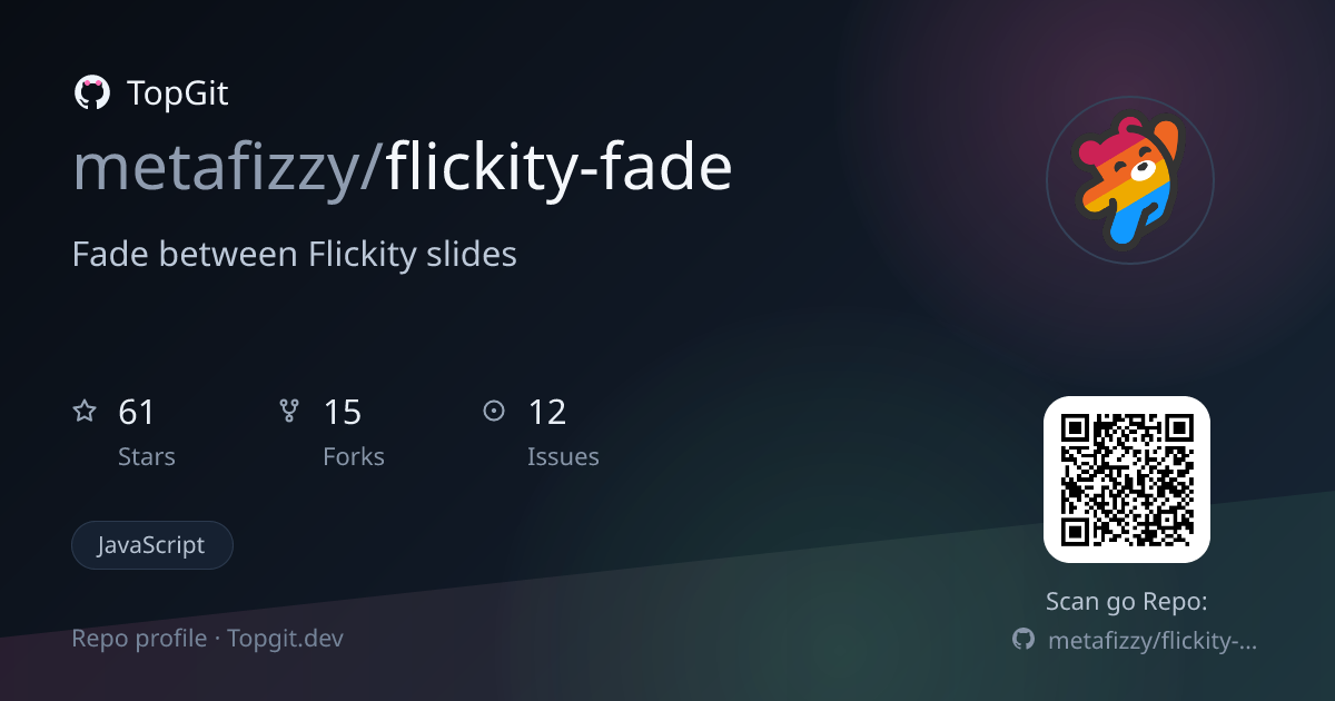 TopGit repo profile image for metafizzy/flickity-fade