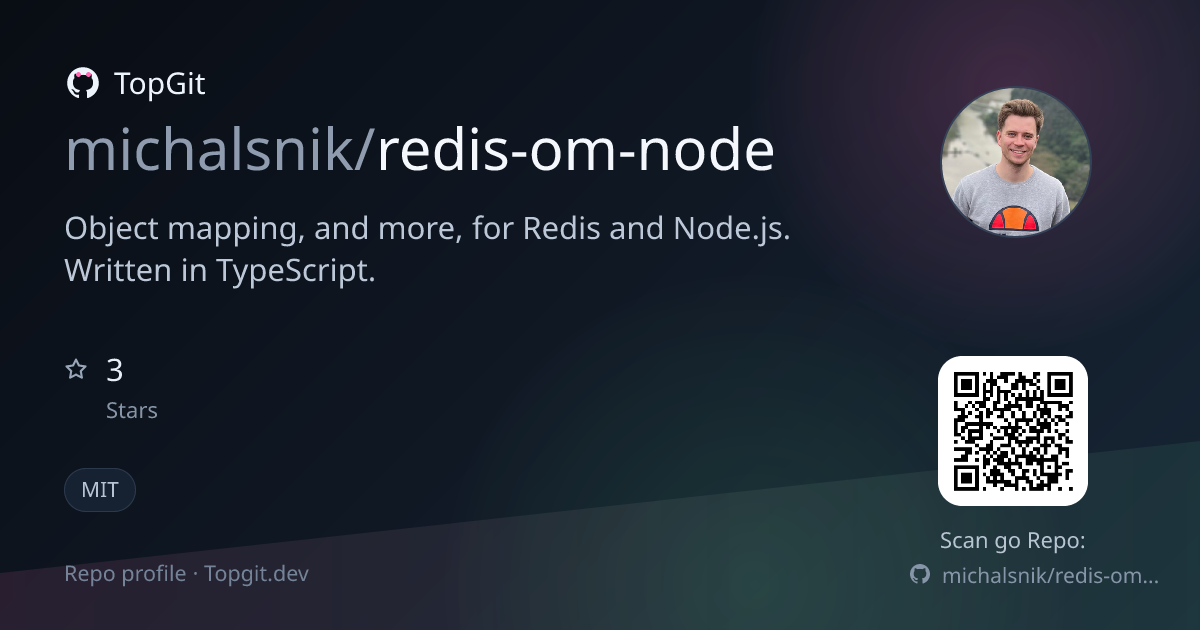 TopGit repo profile image for michalsnik/redis-om-node