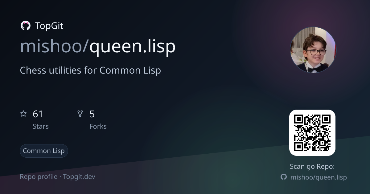 TopGit repo profile image for mishoo/queen.lisp