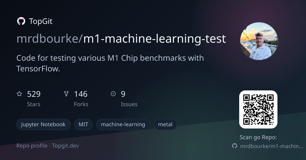 TopGit repo profile image for mrdbourke/m1-machine-learning-test
