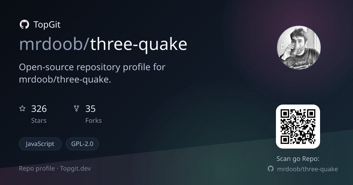 TopGit repo profile image for mrdoob/three-quake