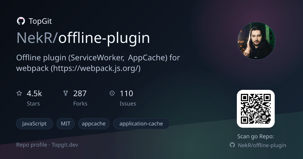 TopGit repo profile image for NekR/offline-plugin
