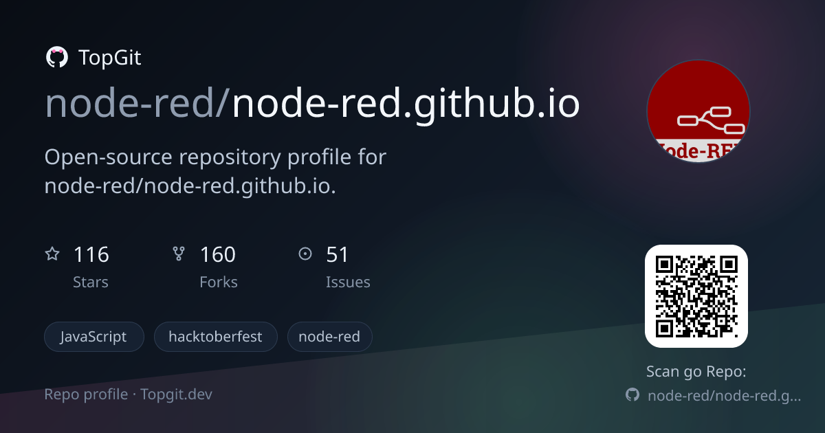TopGit repo profile image for node-red/node-red.github.io