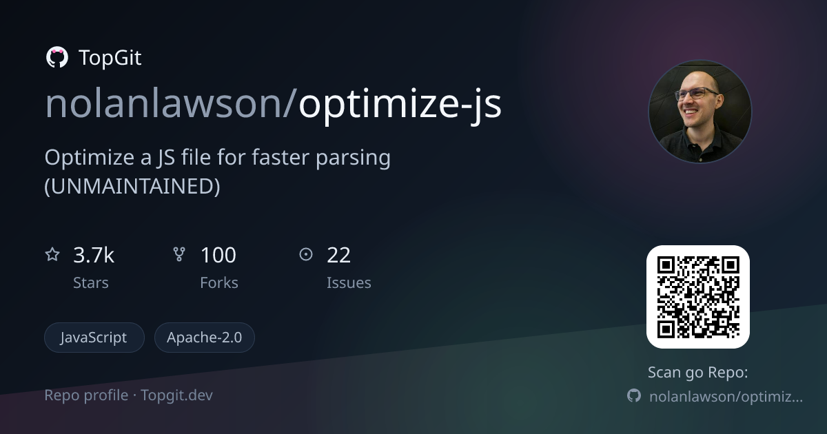 TopGit repo profile image for nolanlawson/optimize-js