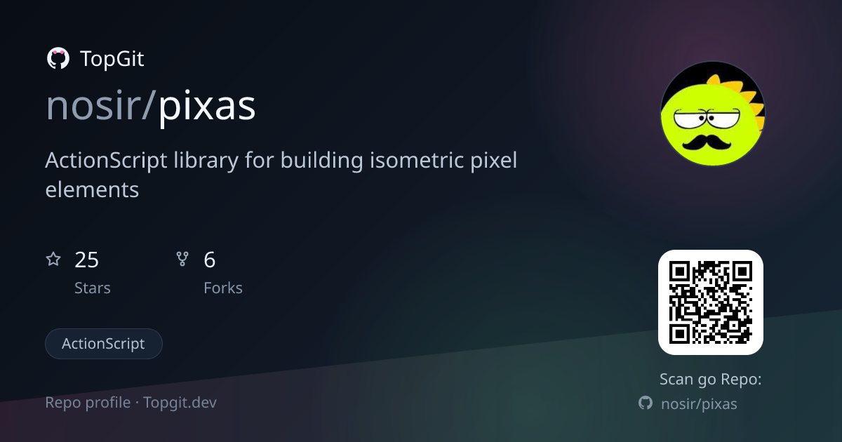 TopGit repo profile image for nosir/pixas
