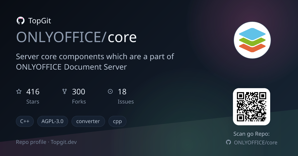 TopGit repo profile image for ONLYOFFICE/core