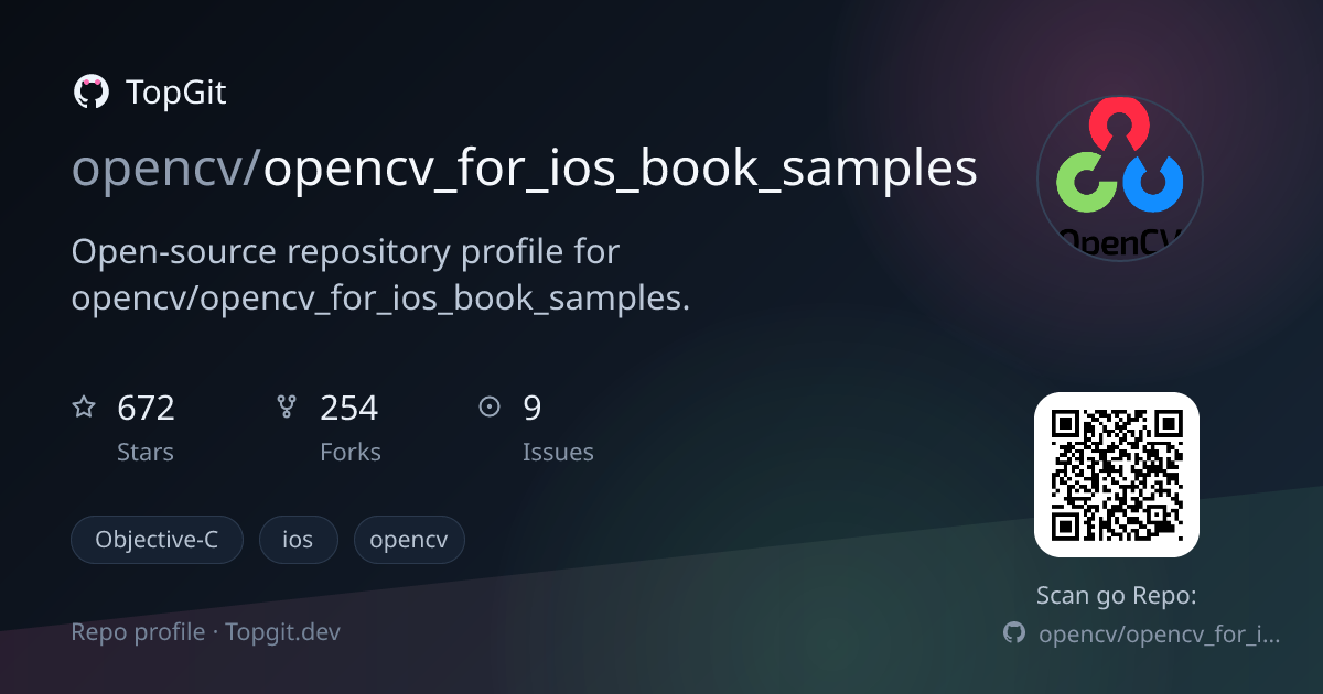 TopGit repo profile image for opencv/opencv_for_ios_book_samples