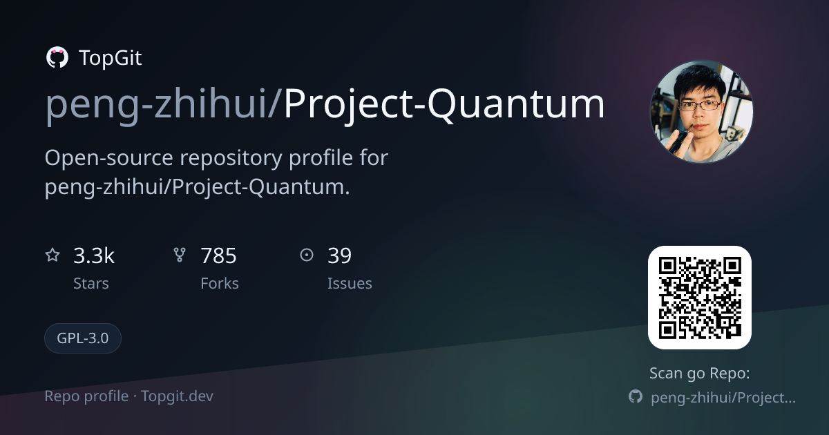 TopGit repo profile image for peng-zhihui/Project-Quantum