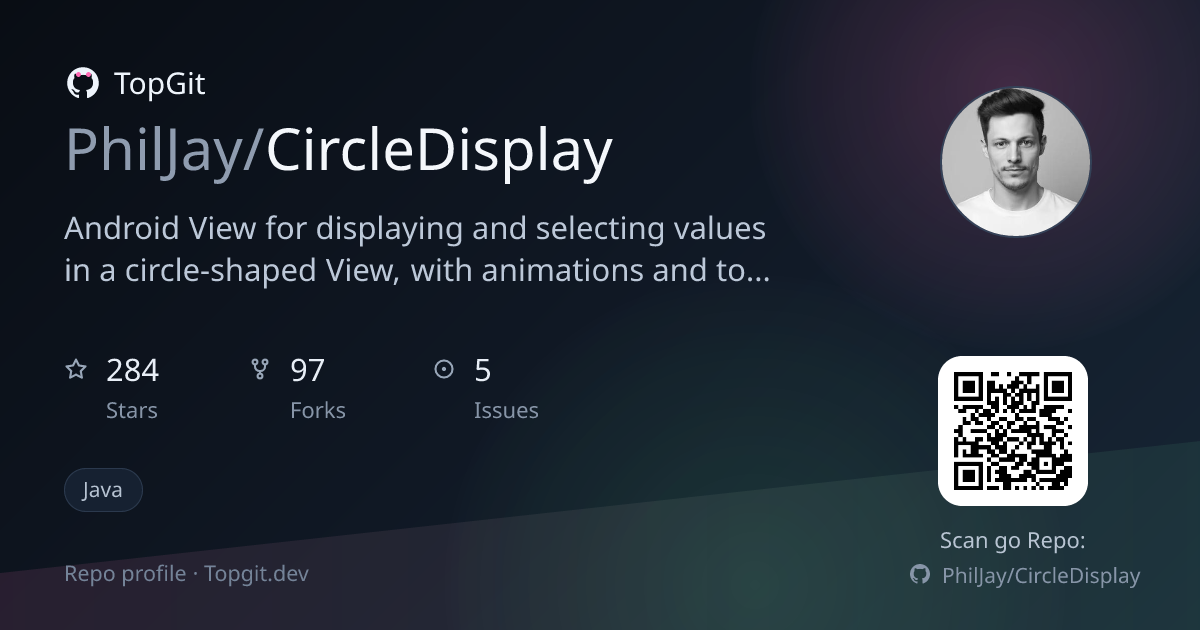 TopGit repo profile image for PhilJay/CircleDisplay