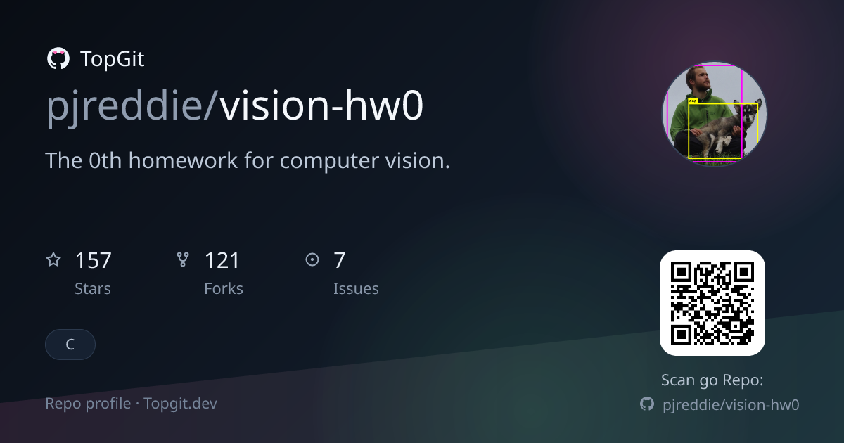 TopGit repo profile image for pjreddie/vision-hw0