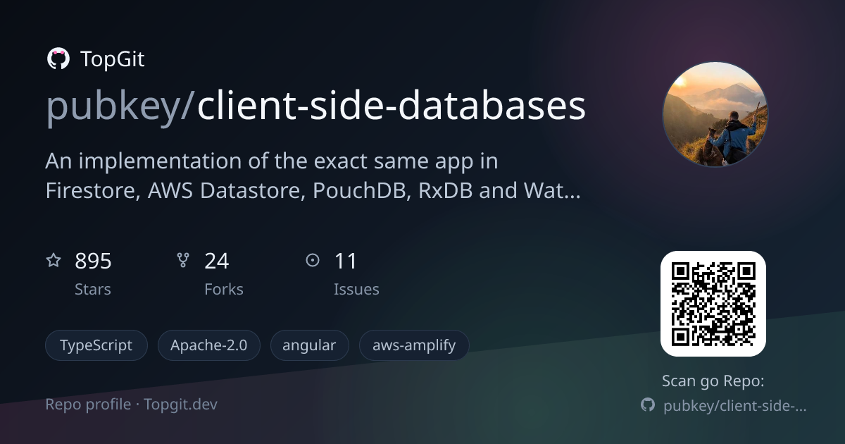 TopGit repo profile image for pubkey/client-side-databases