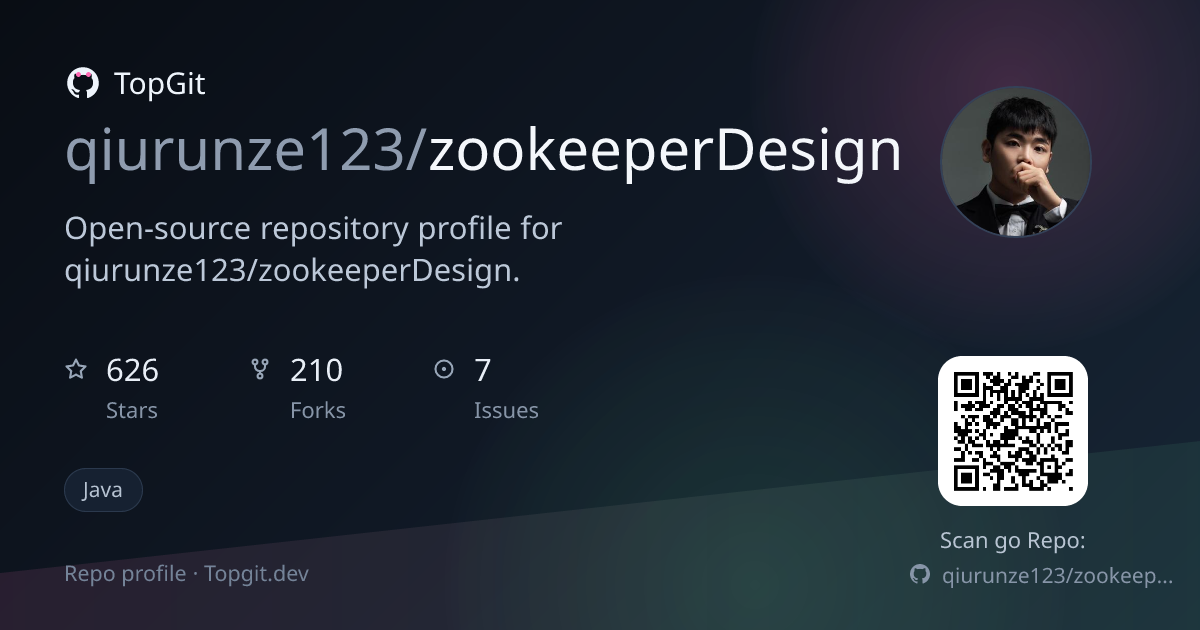 TopGit repo profile image for qiurunze123/zookeeperDesign
