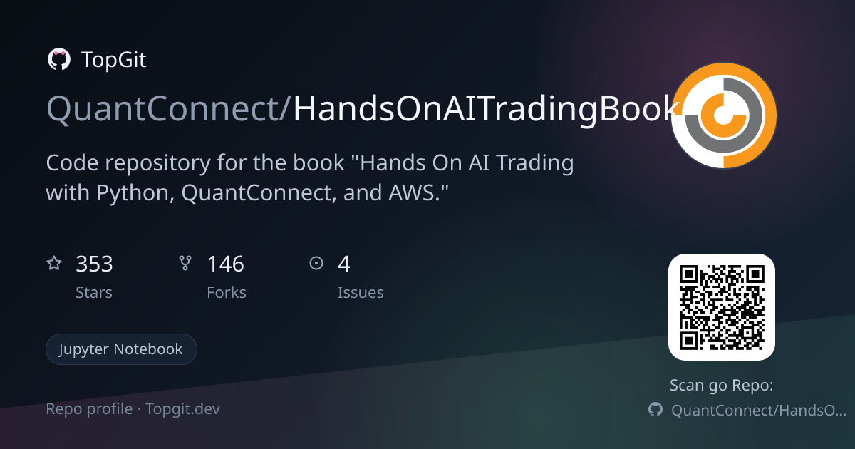 TopGit repo profile image for QuantConnect/HandsOnAITradingBook