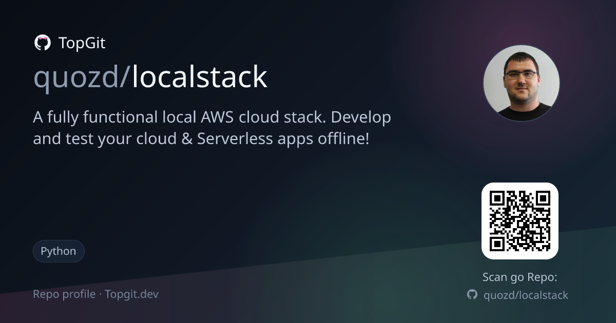TopGit repo profile image for quozd/localstack