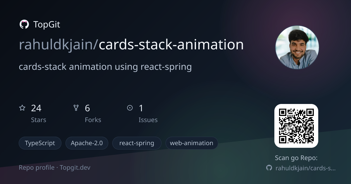 TopGit repo profile image for rahuldkjain/cards-stack-animation