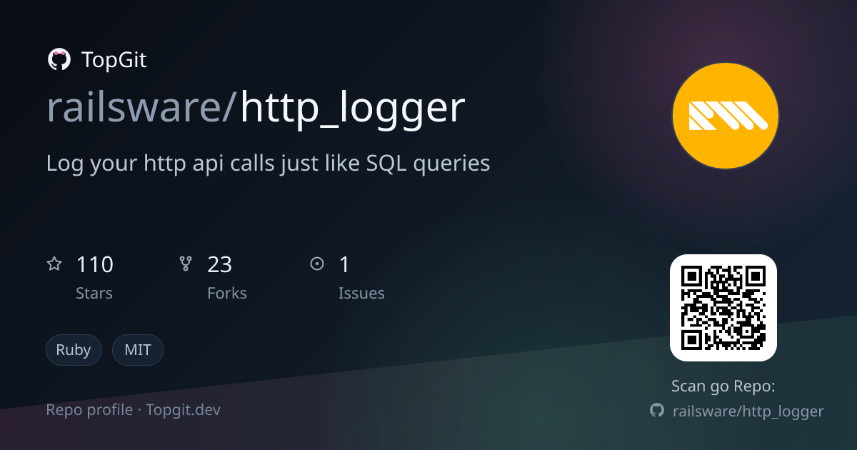 TopGit repo profile image for railsware/http_logger