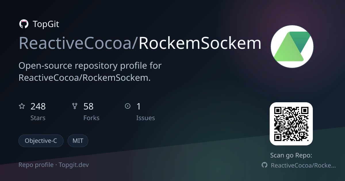 TopGit repo profile image for ReactiveCocoa/RockemSockem