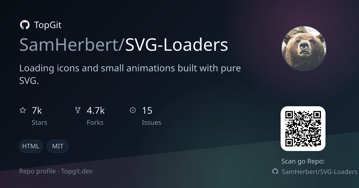 TopGit repo profile image for SamHerbert/SVG-Loaders