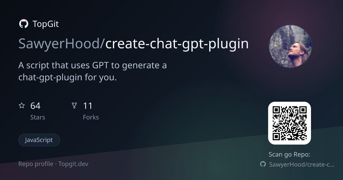 TopGit repo profile image for SawyerHood/create-chat-gpt-plugin