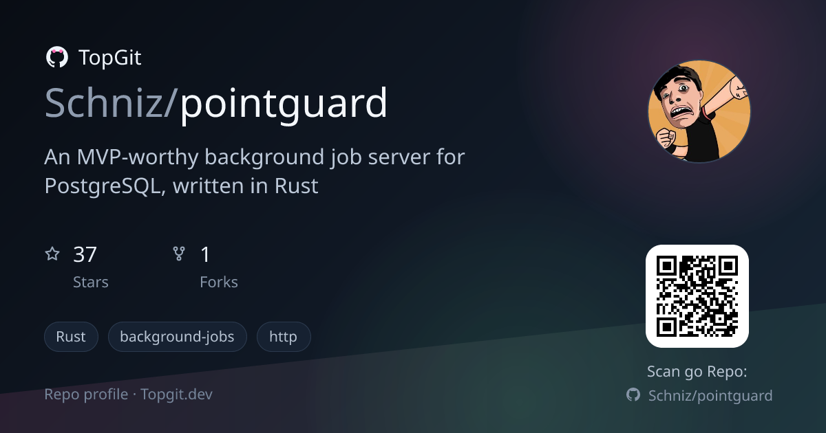 TopGit repo profile image for Schniz/pointguard