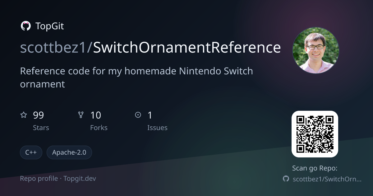 TopGit repo profile image for scottbez1/SwitchOrnamentReference
