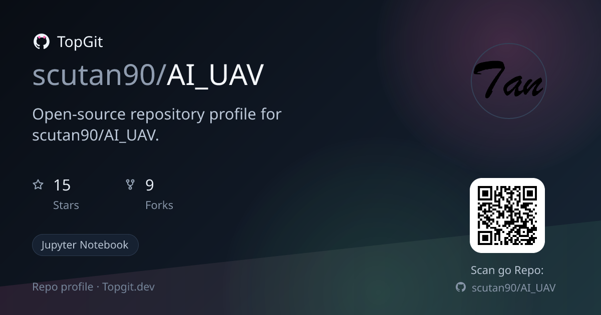 TopGit repo profile image for scutan90/AI_UAV