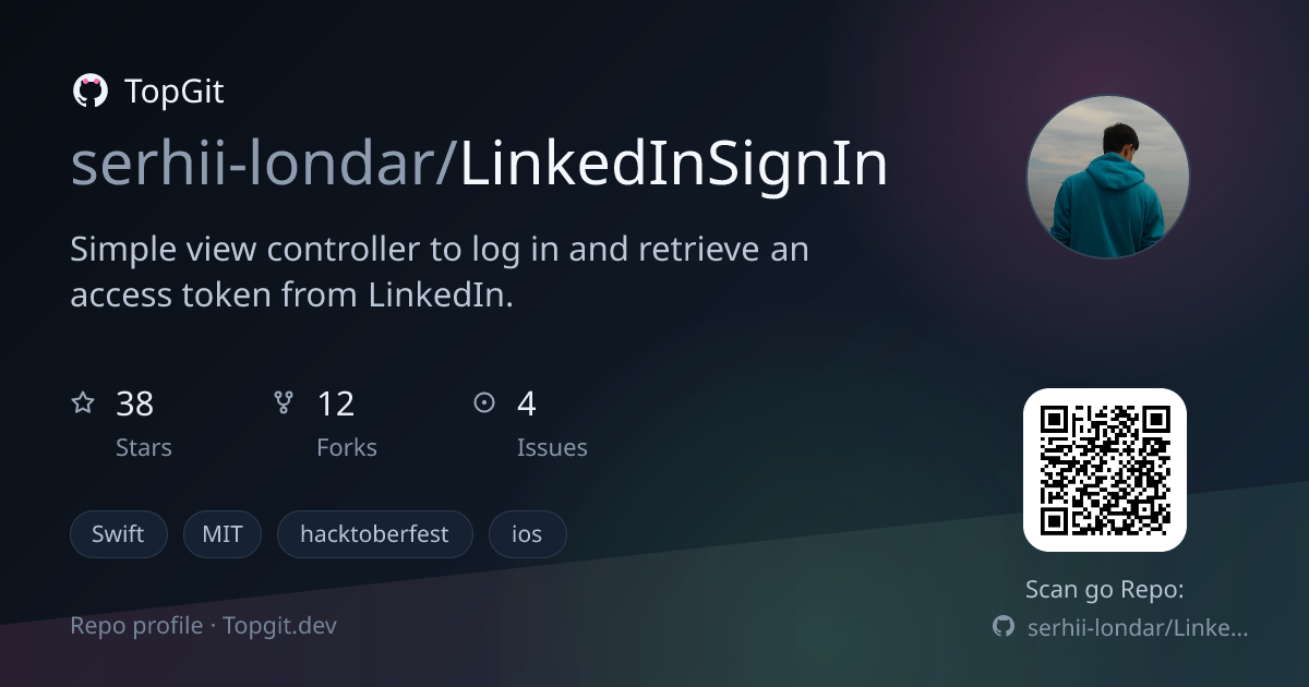 TopGit repo profile image for serhii-londar/LinkedInSignIn