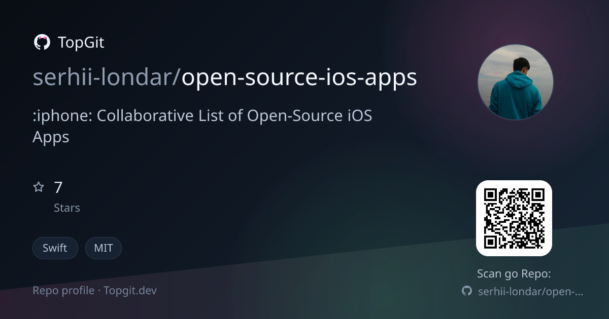 TopGit repo profile image for serhii-londar/open-source-ios-apps