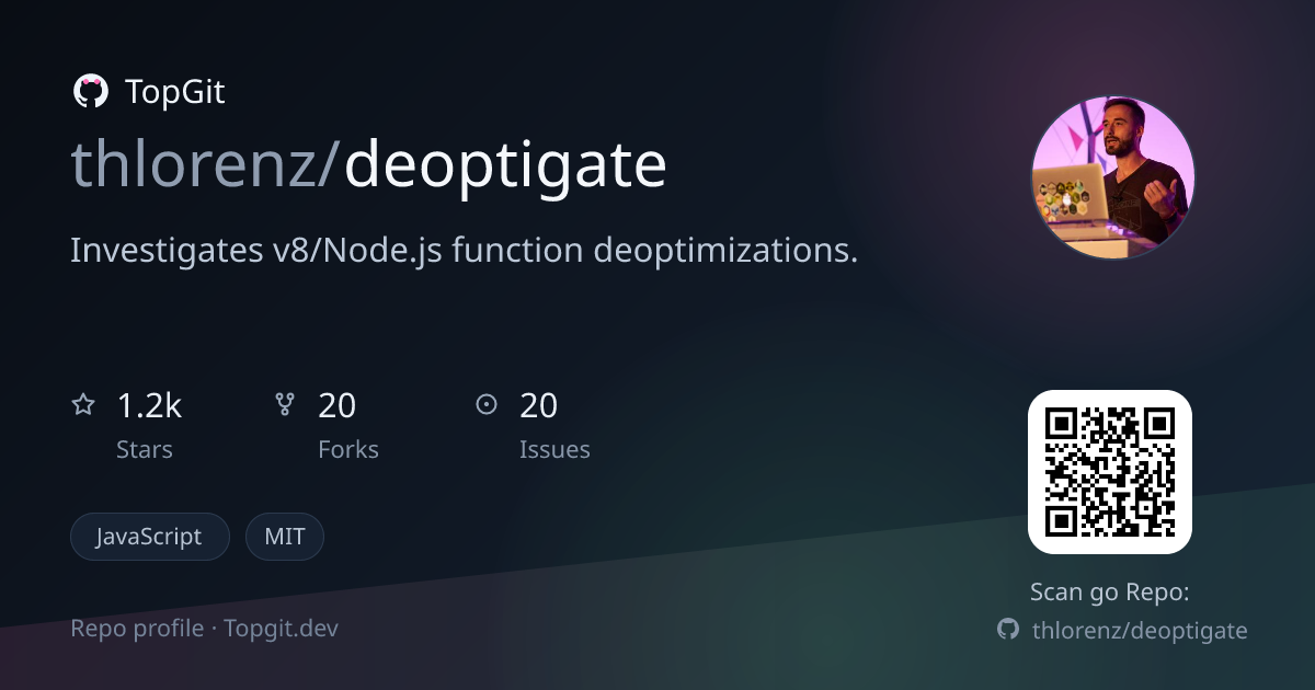 TopGit repo profile image for thlorenz/deoptigate