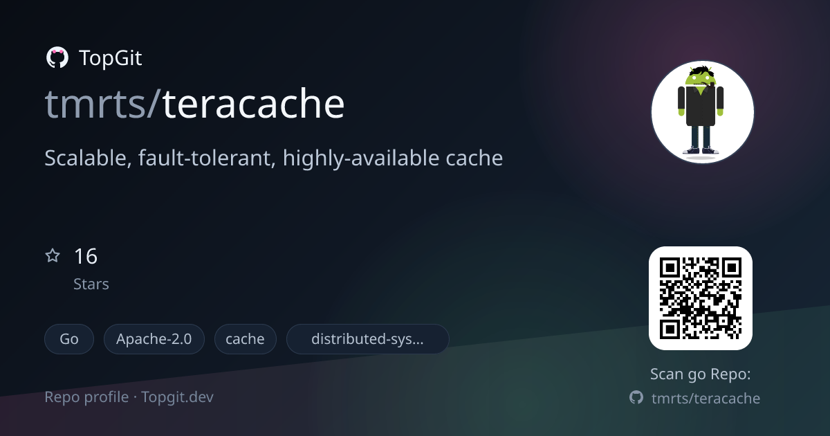 TopGit repo profile image for tmrts/teracache
