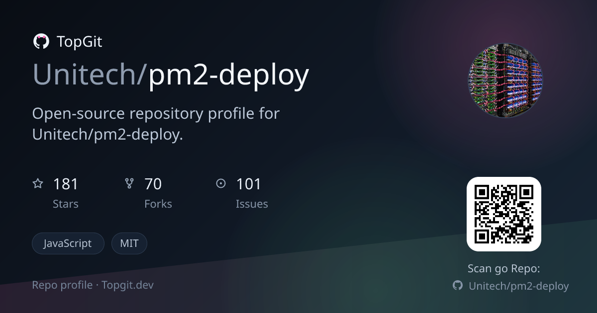 TopGit repo profile image for Unitech/pm2-deploy
