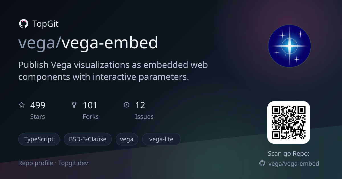 TopGit repo profile image for vega/vega-embed