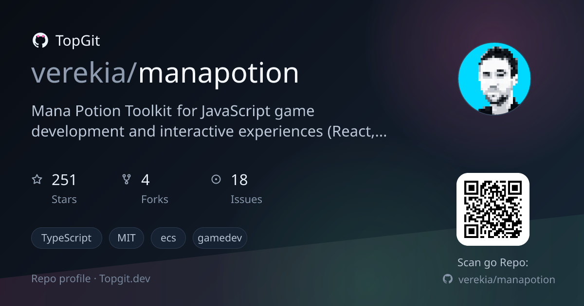 TopGit repo profile image for verekia/manapotion