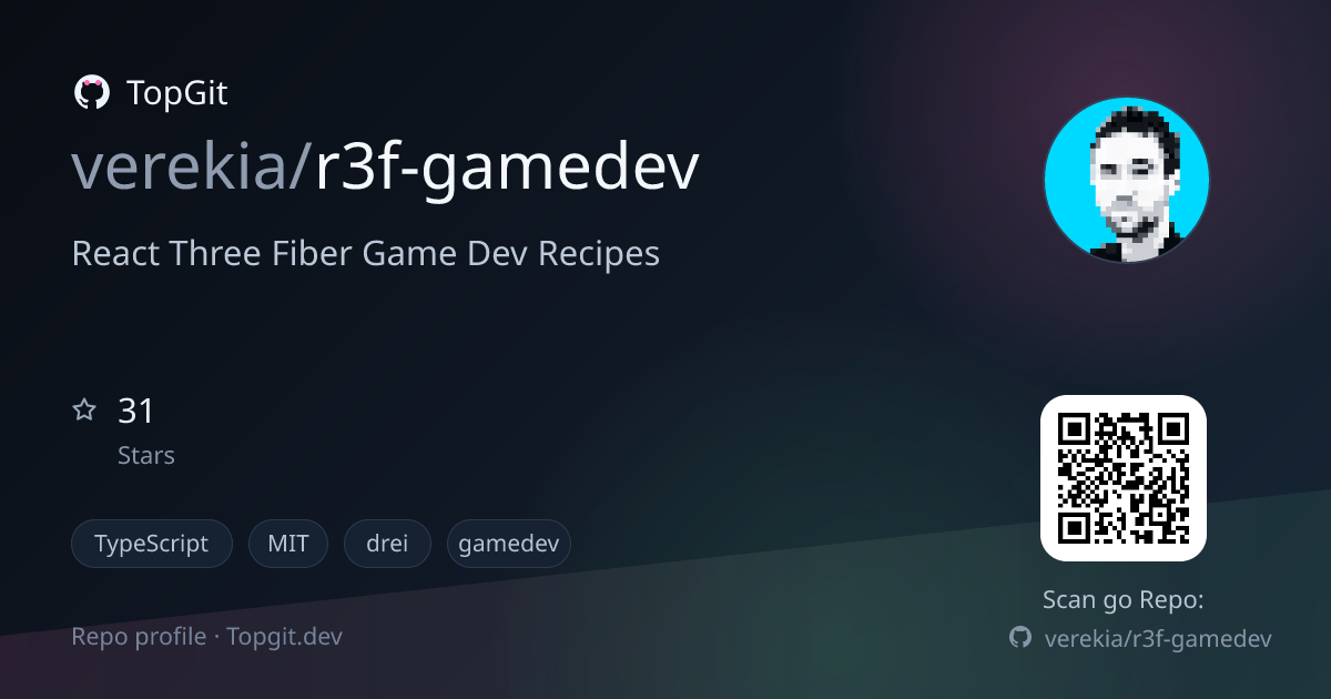TopGit repo profile image for verekia/r3f-gamedev