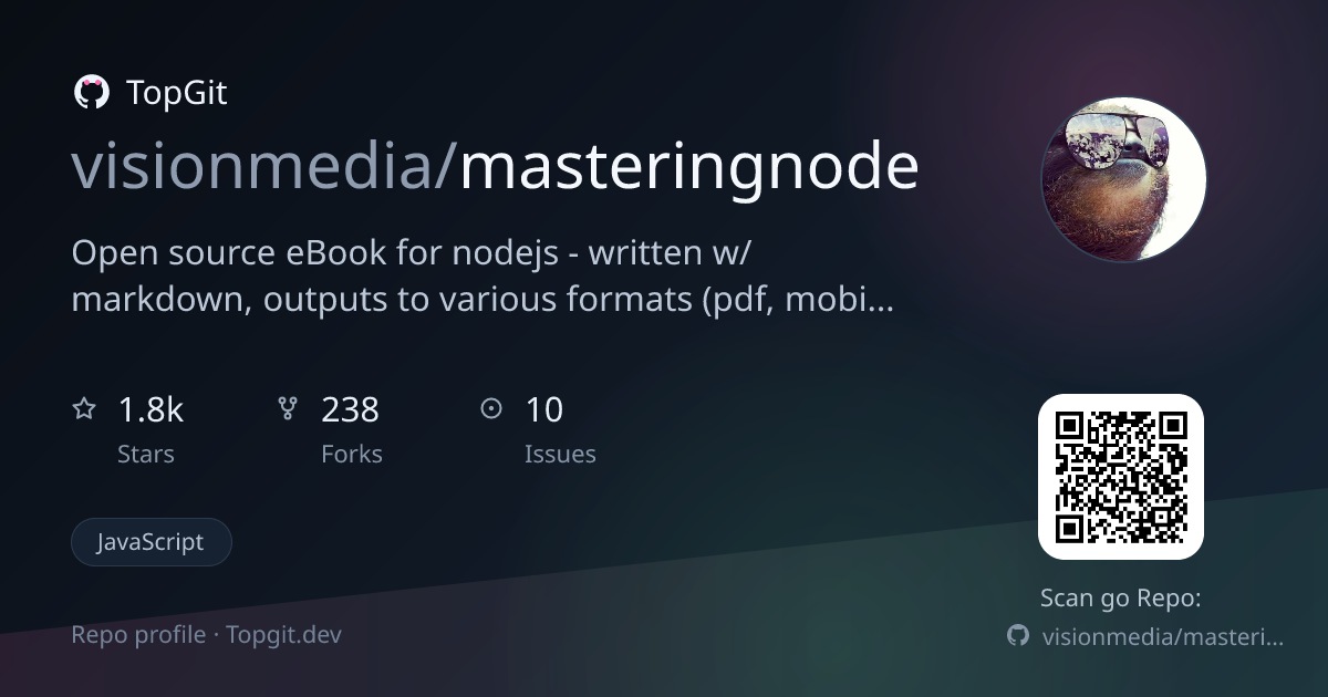 TopGit repo profile image for visionmedia/masteringnode