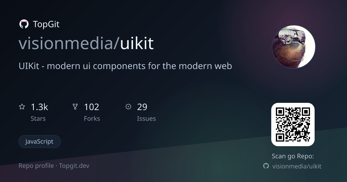 TopGit repo profile image for visionmedia/uikit