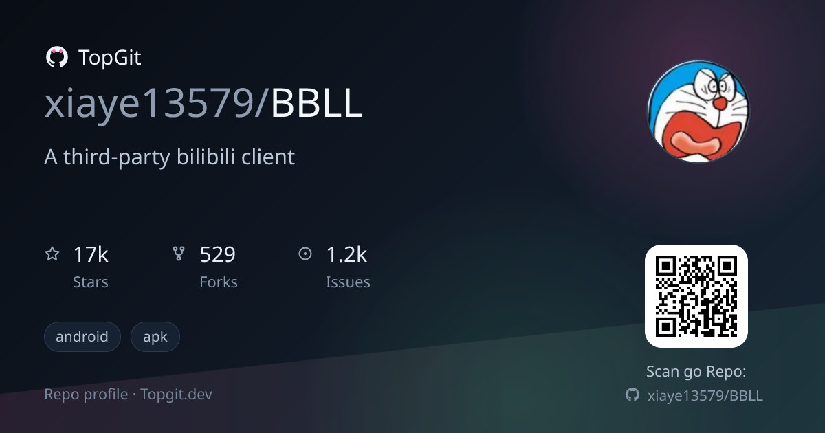 TopGit repo profile image for xiaye13579/BBLL