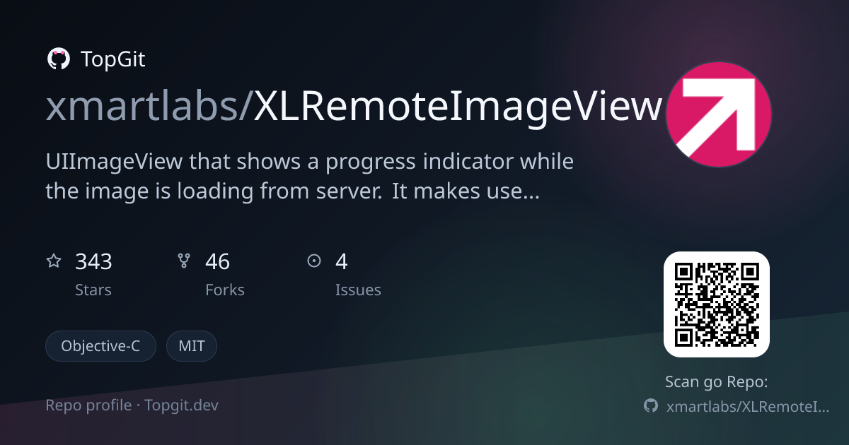TopGit repo profile image for xmartlabs/XLRemoteImageView