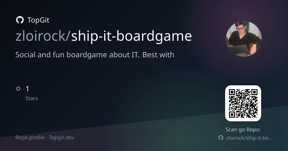 TopGit repo profile image for zloirock/ship-it-boardgame