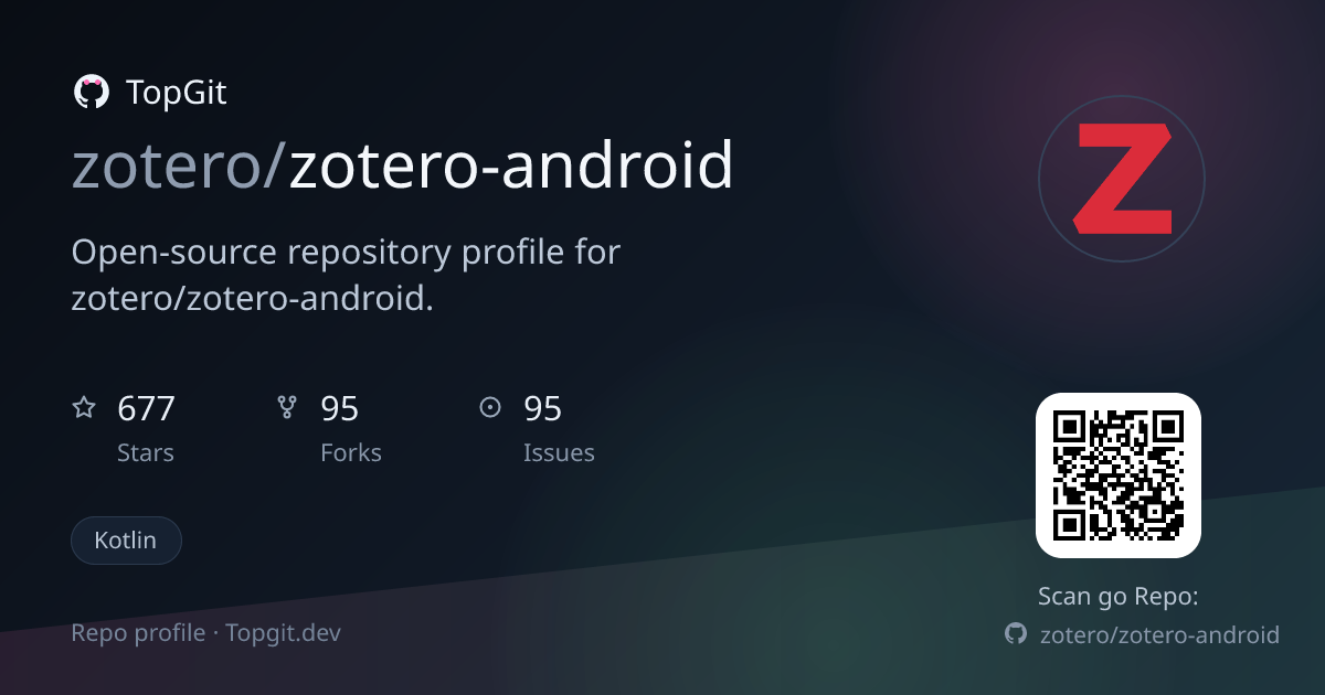 TopGit repo profile image for zotero/zotero-android